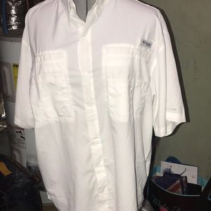 MENS COLUMBIA PFG SHORT SLEEVE